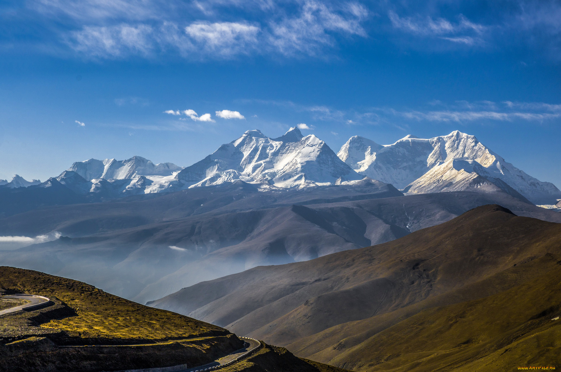 природа, горы, небо