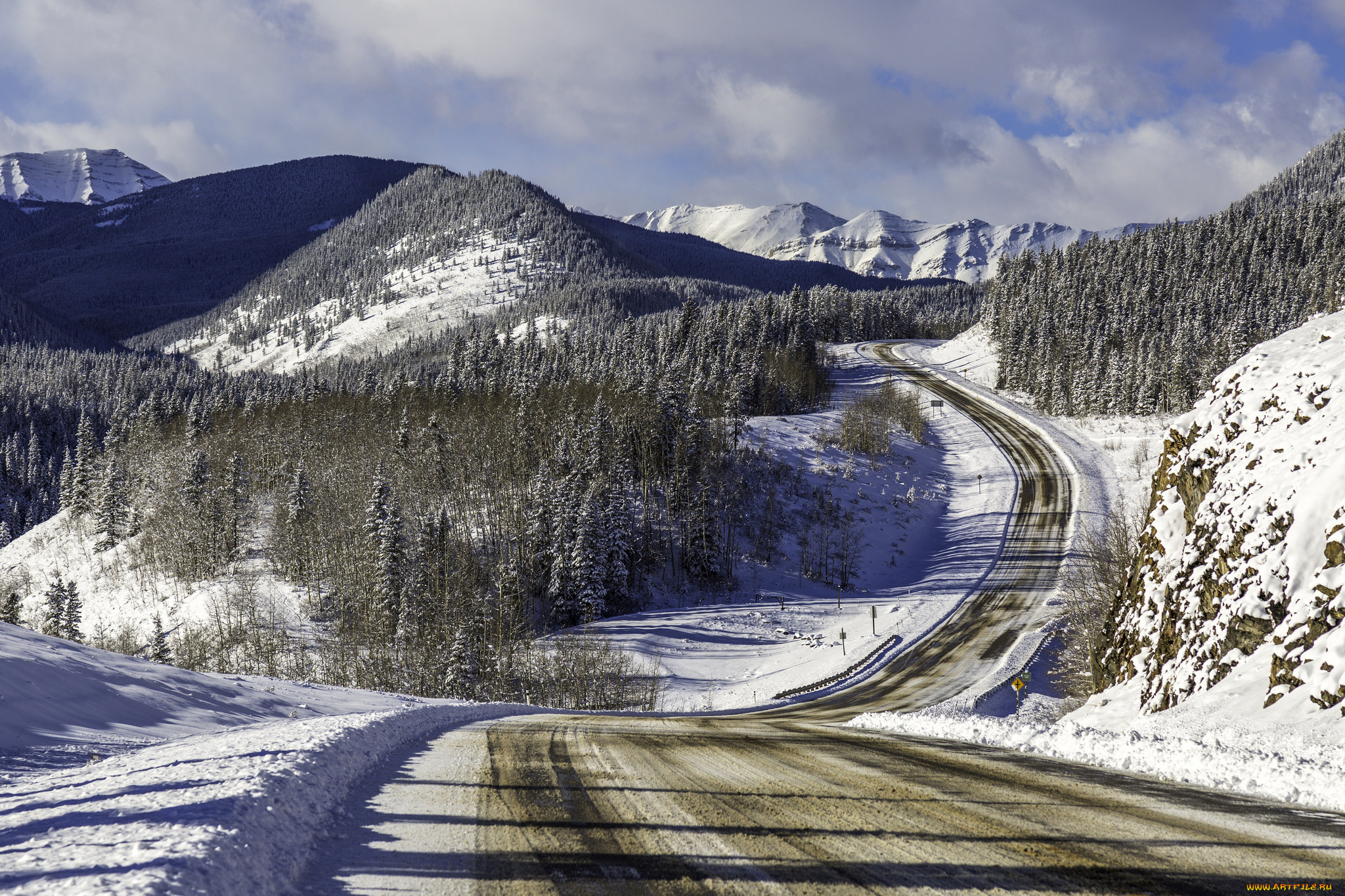 природа, дороги, тракт