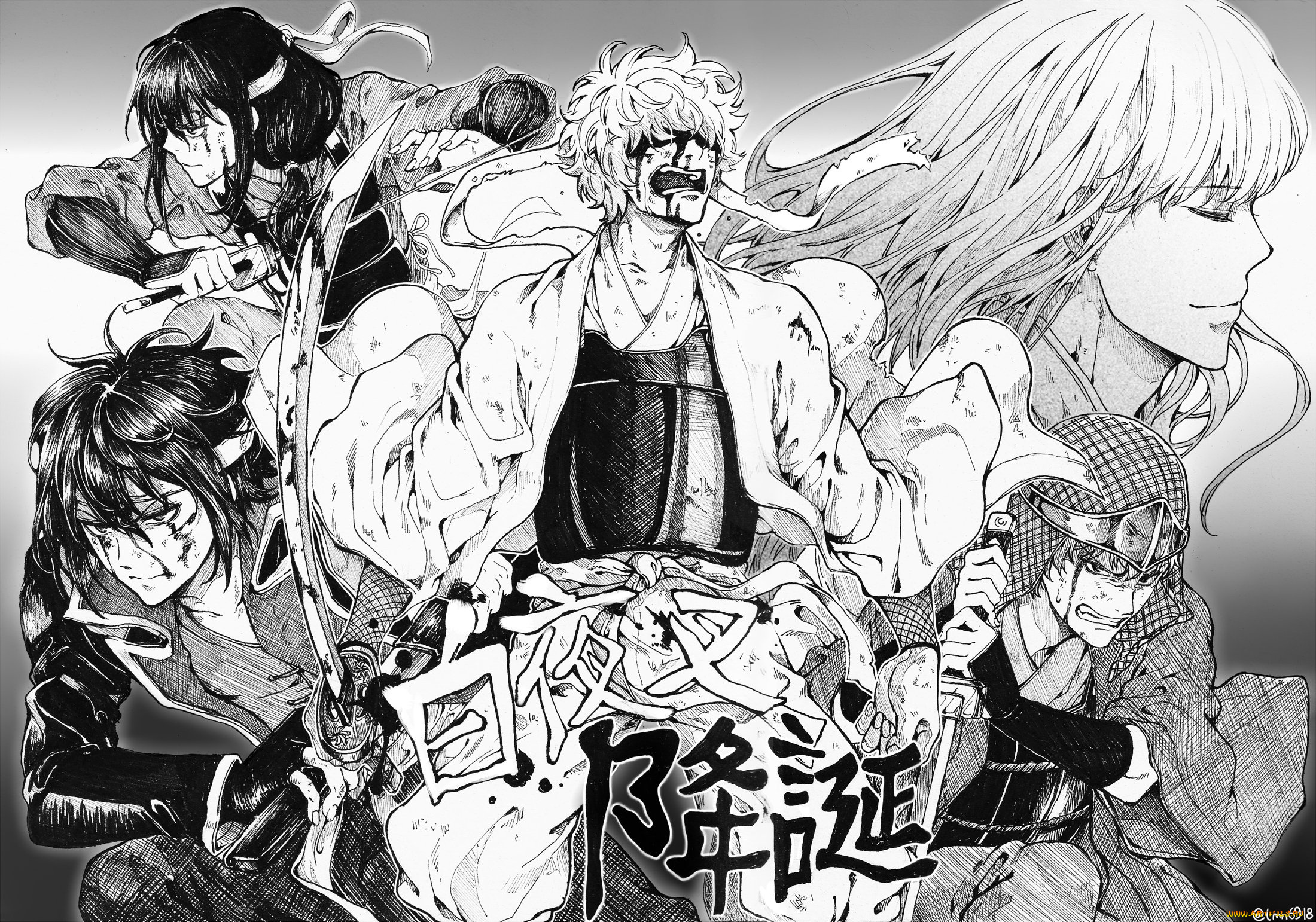 аниме, gintama, гинтама