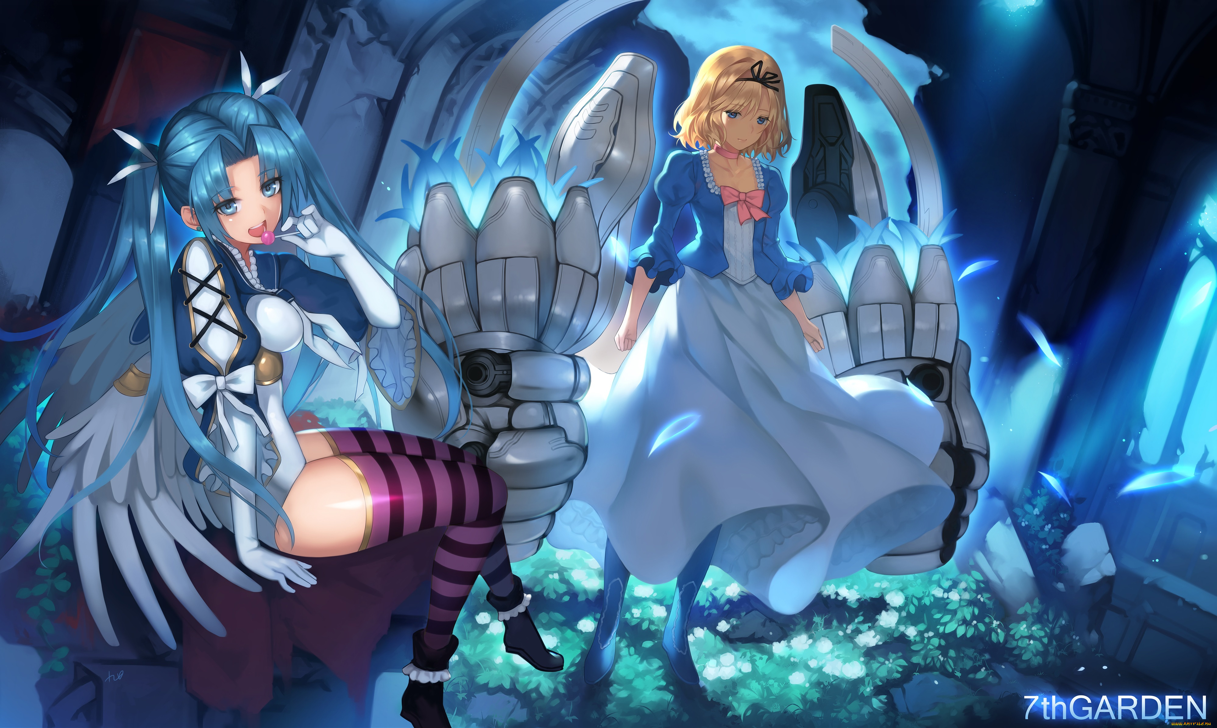 аниме, оружие, , техника, , технологии, 7th, garden