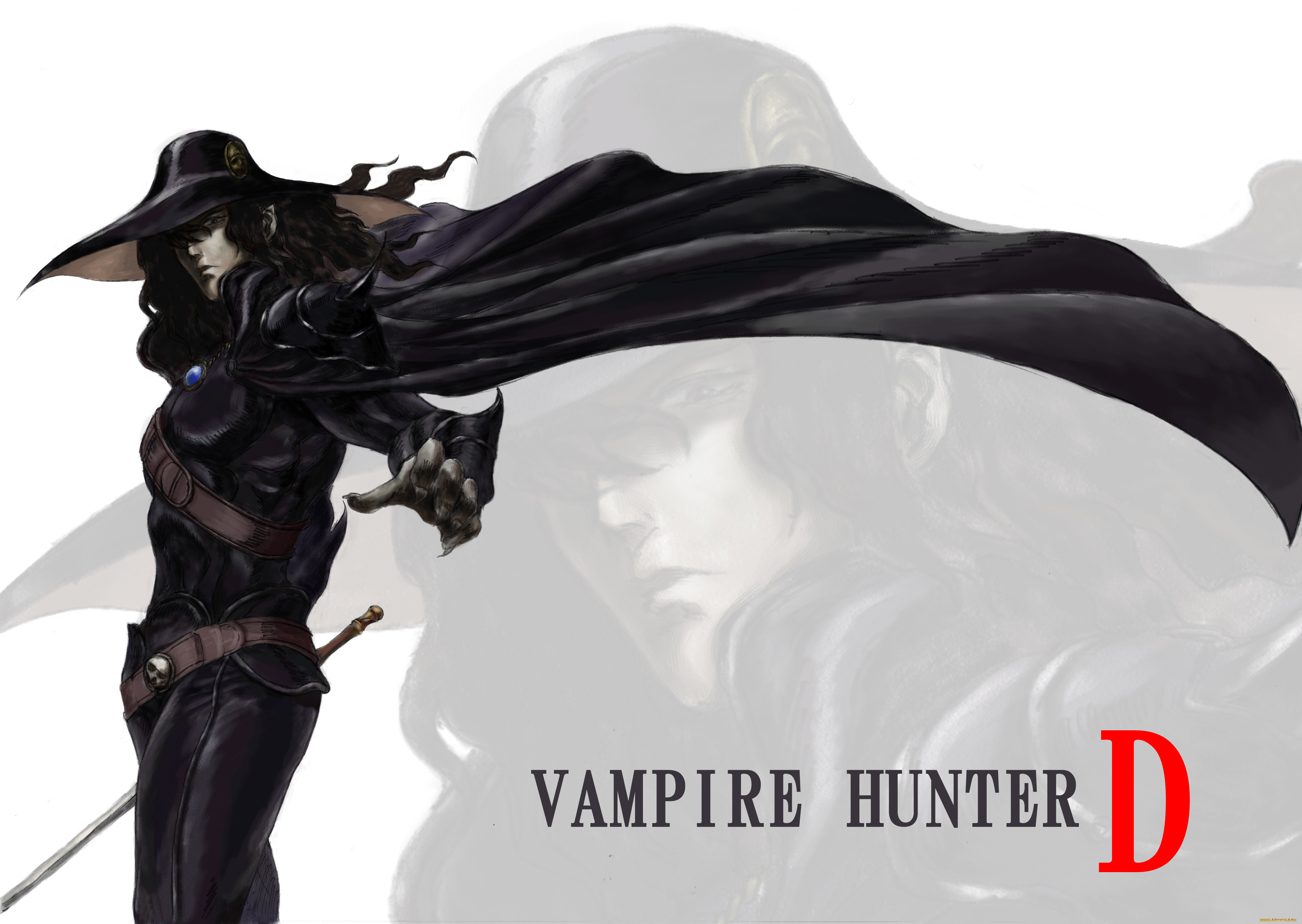 аниме, di, vampire, hunter, d