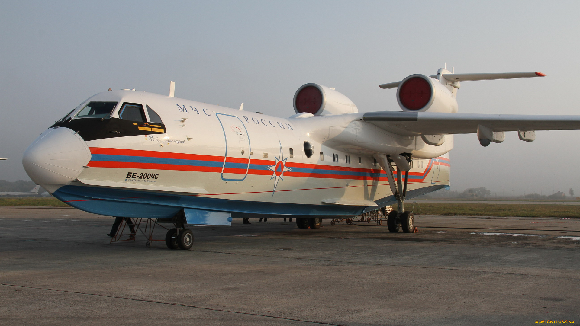 бе-, 200, Чс, авиация, самолёты, амфибии, самолёт, бе-, 200, Чс