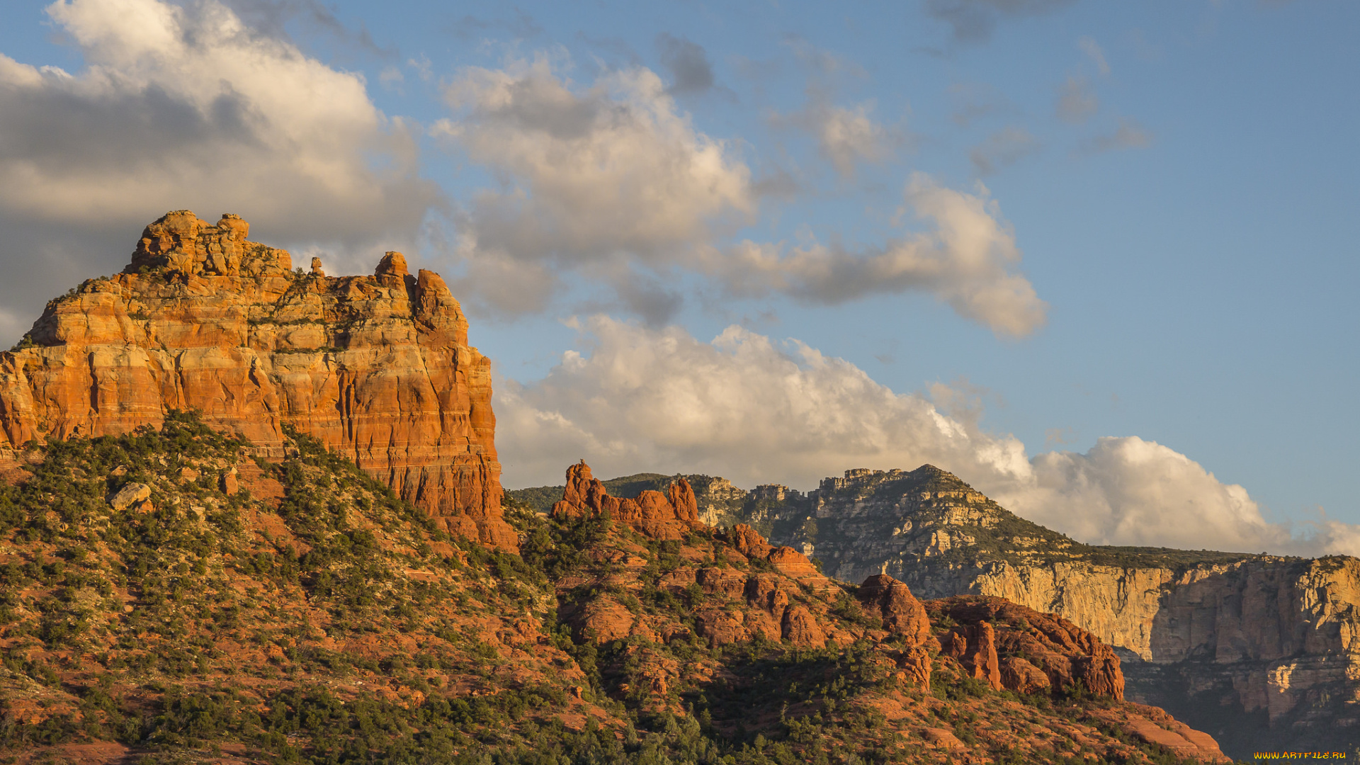 природа, горы, простор