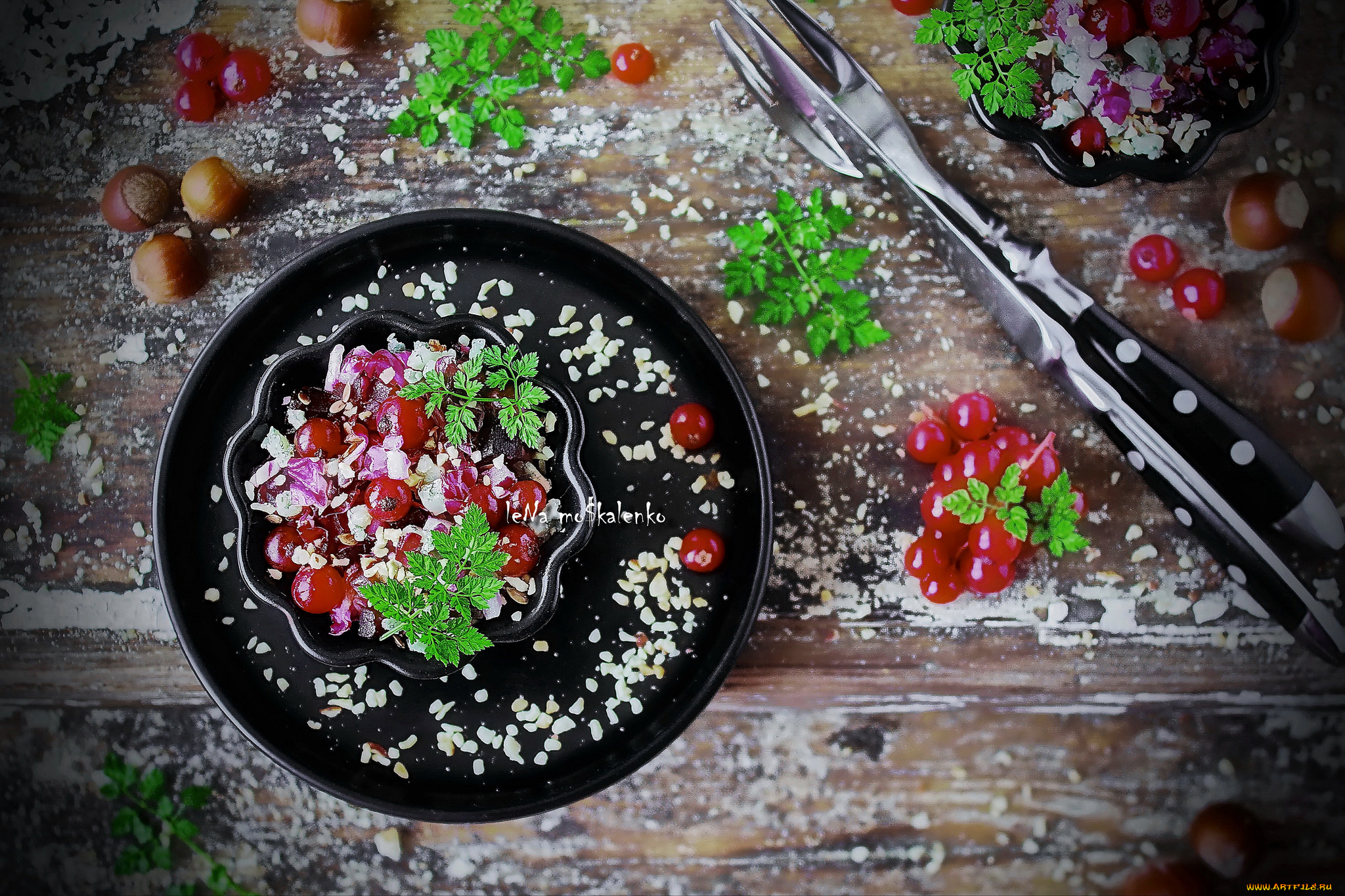 еда, смородина, миска, ягода