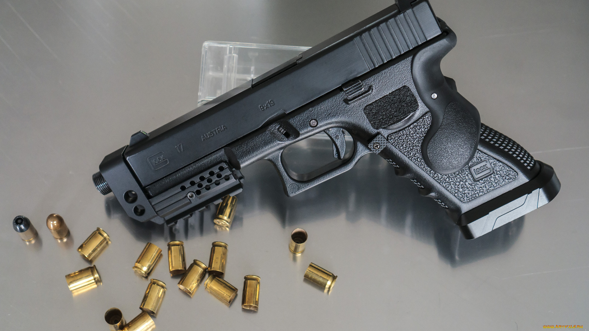 glock, 17, оружие, пистолеты, ствол