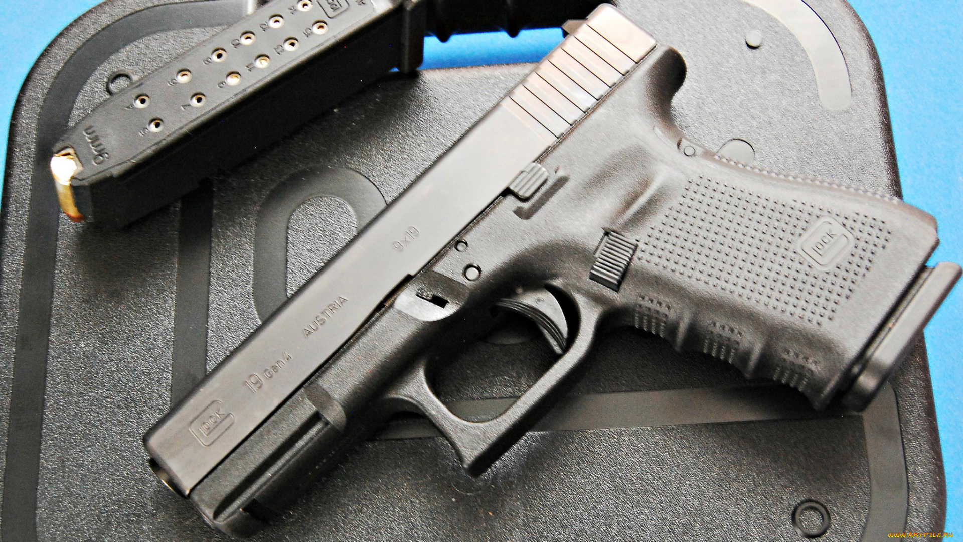 glock, 19, оружие, пистолеты, ствол