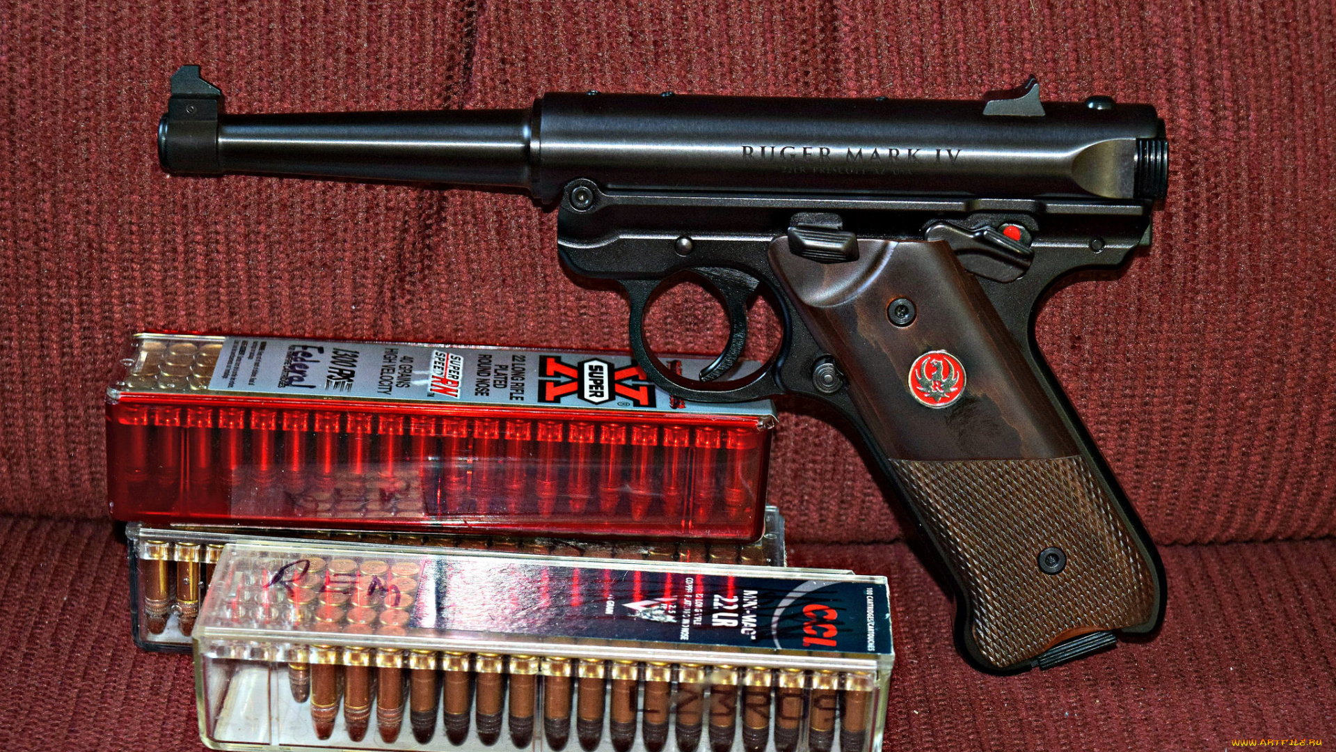 ruger, mkiv, standard, оружие, пистолеты, ствол