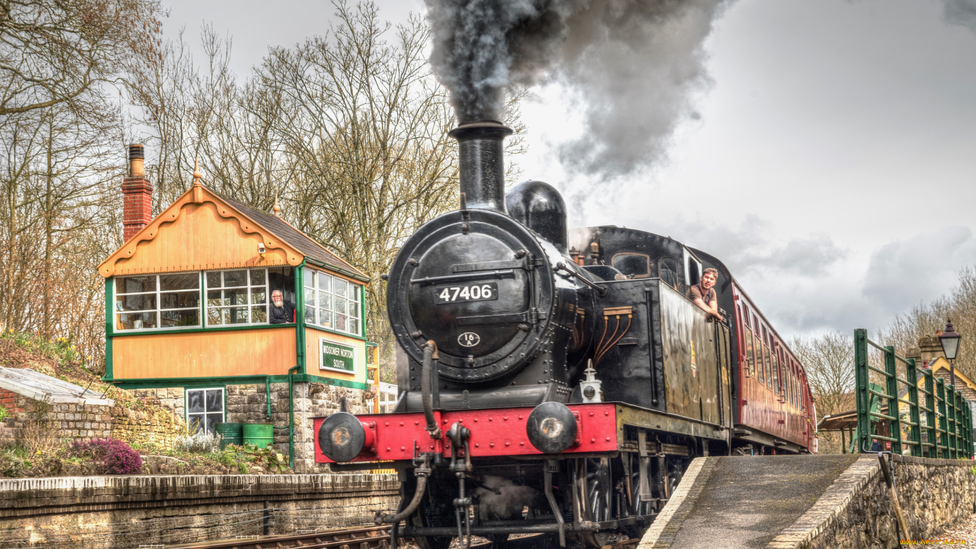 техника, паровозы, состав, локомотив