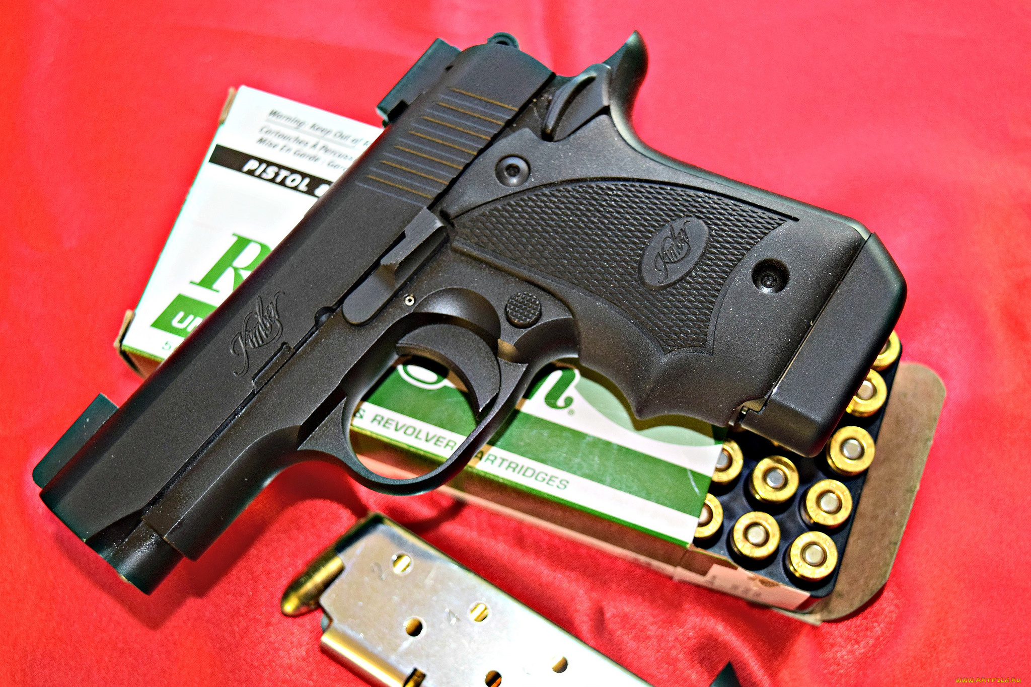 kimber, micro, 9, nightfall, оружие, пистолеты, ствол