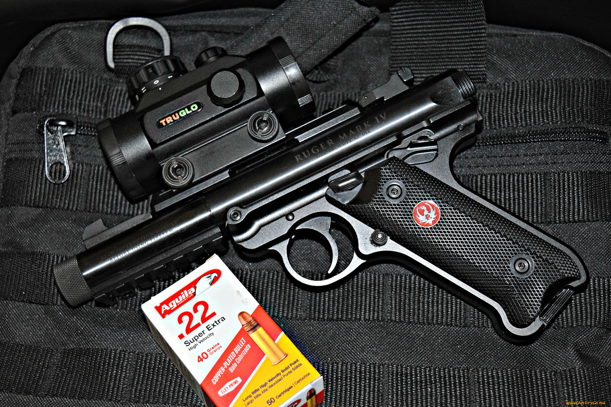 ruger, mk, iv, оружие, пистолеты, ствол