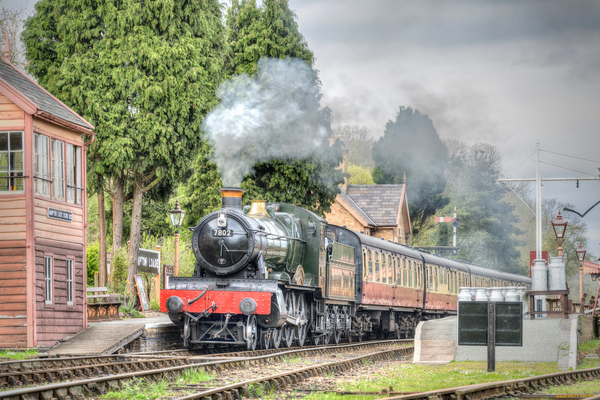 техника, паровозы, состав, локомотив