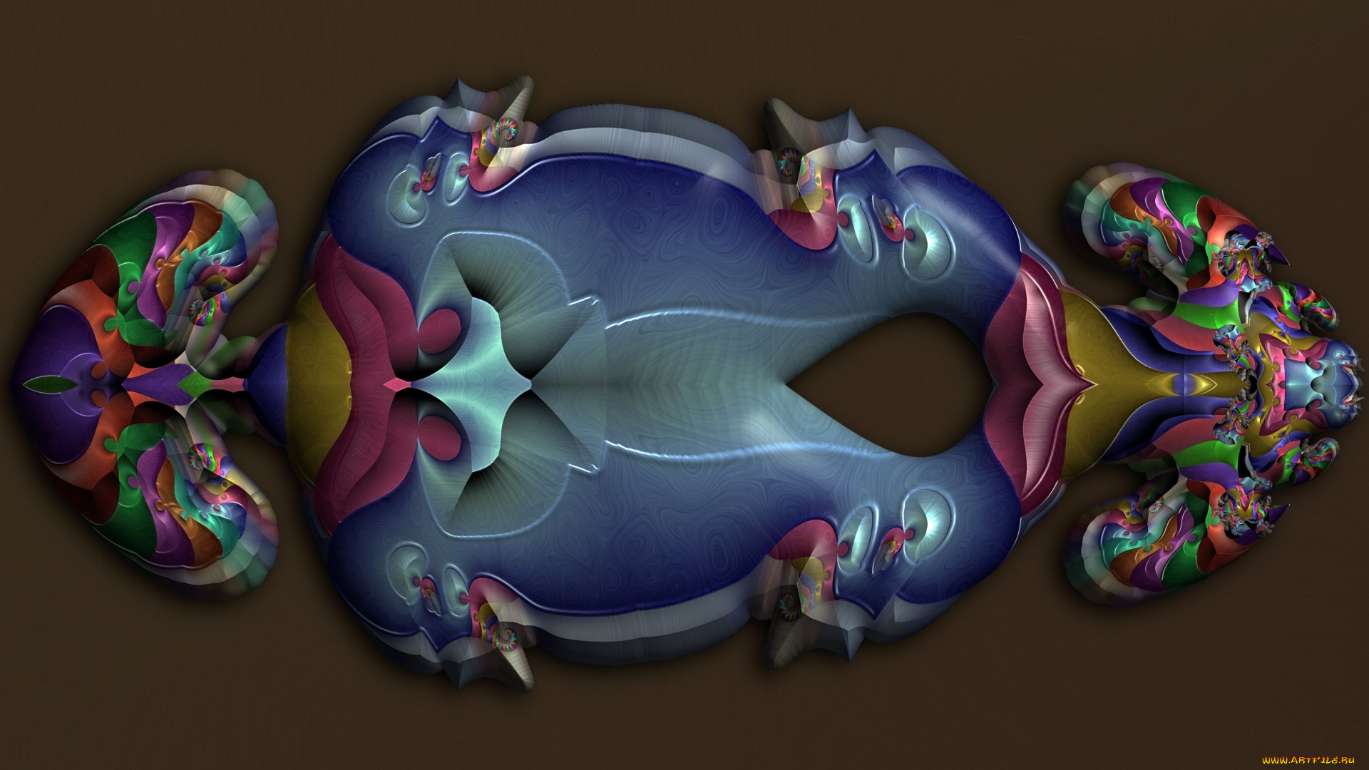 3д, графика, фракталы, , fractal, цвет, фон, узор