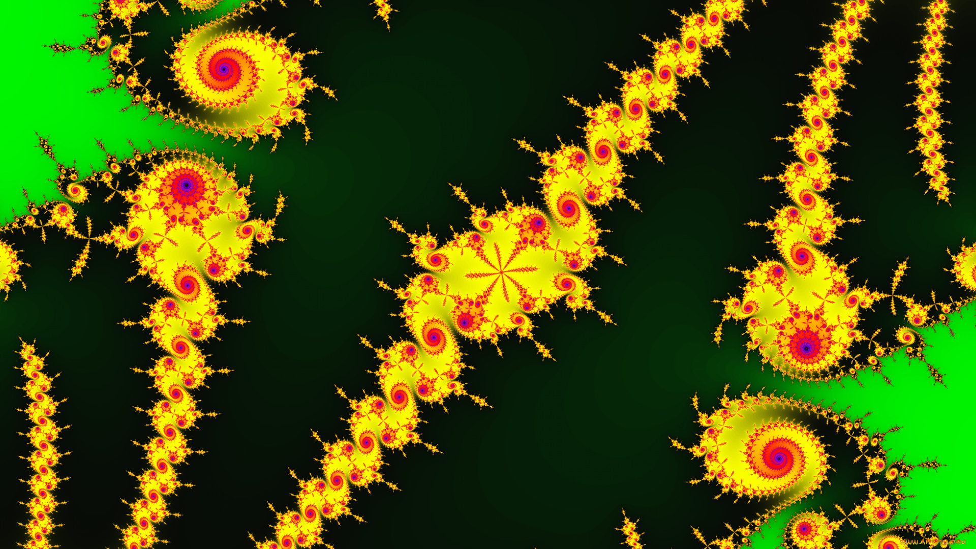 3д, графика, фракталы, , fractal, цвет, фон, узор