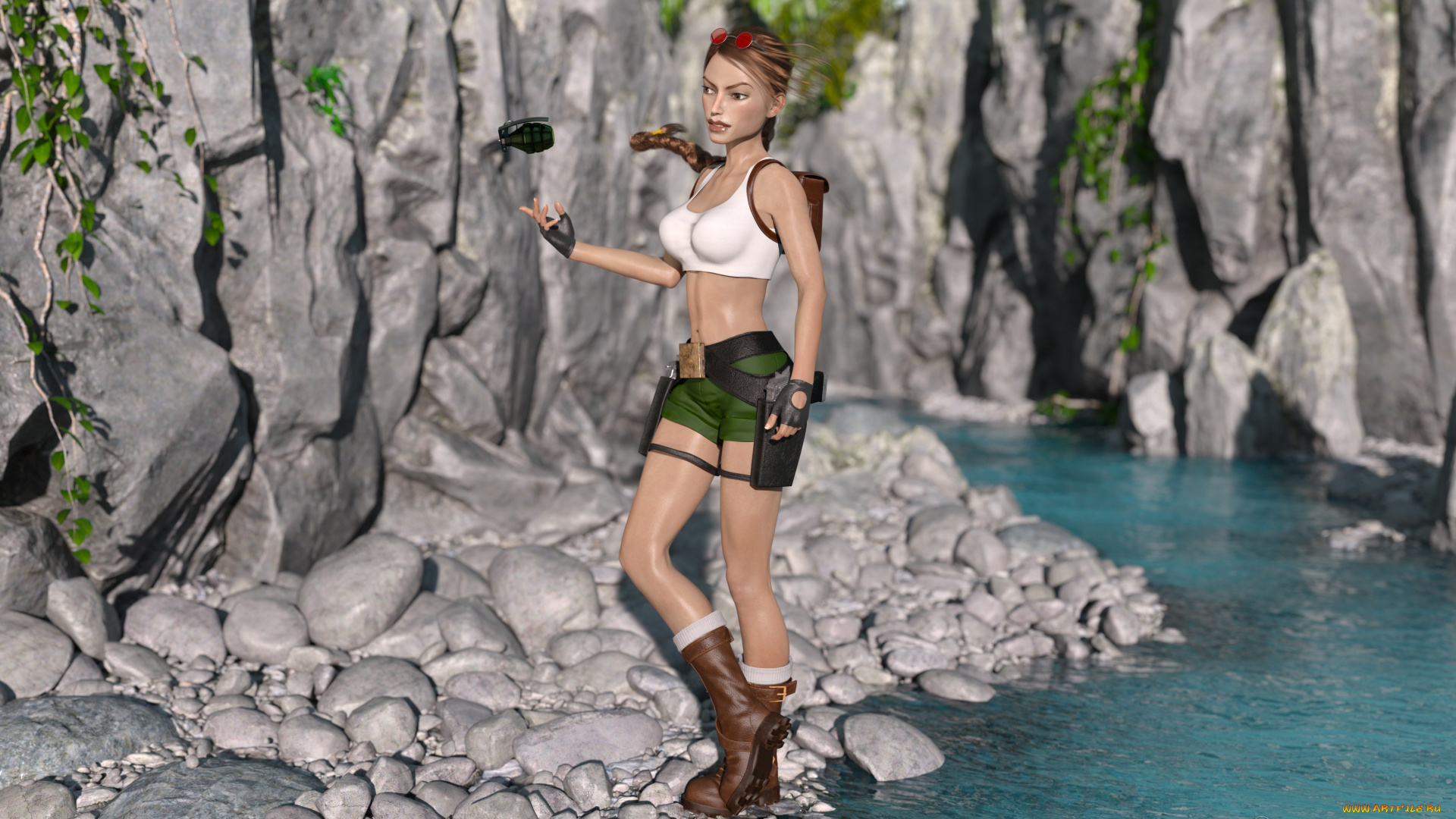 3д, графика, люди, , people, фон, девушка, взгляд