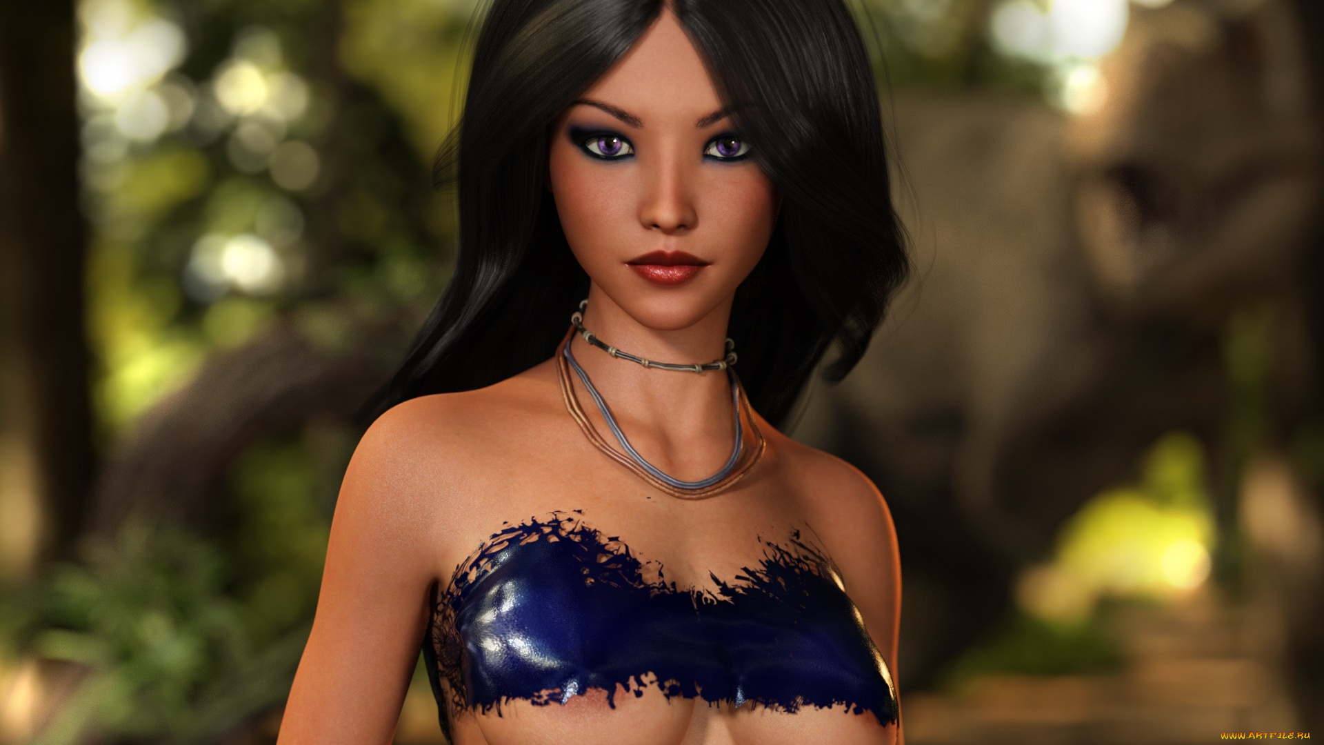 3д, графика, люди, , people, фон, взгляд, девушка