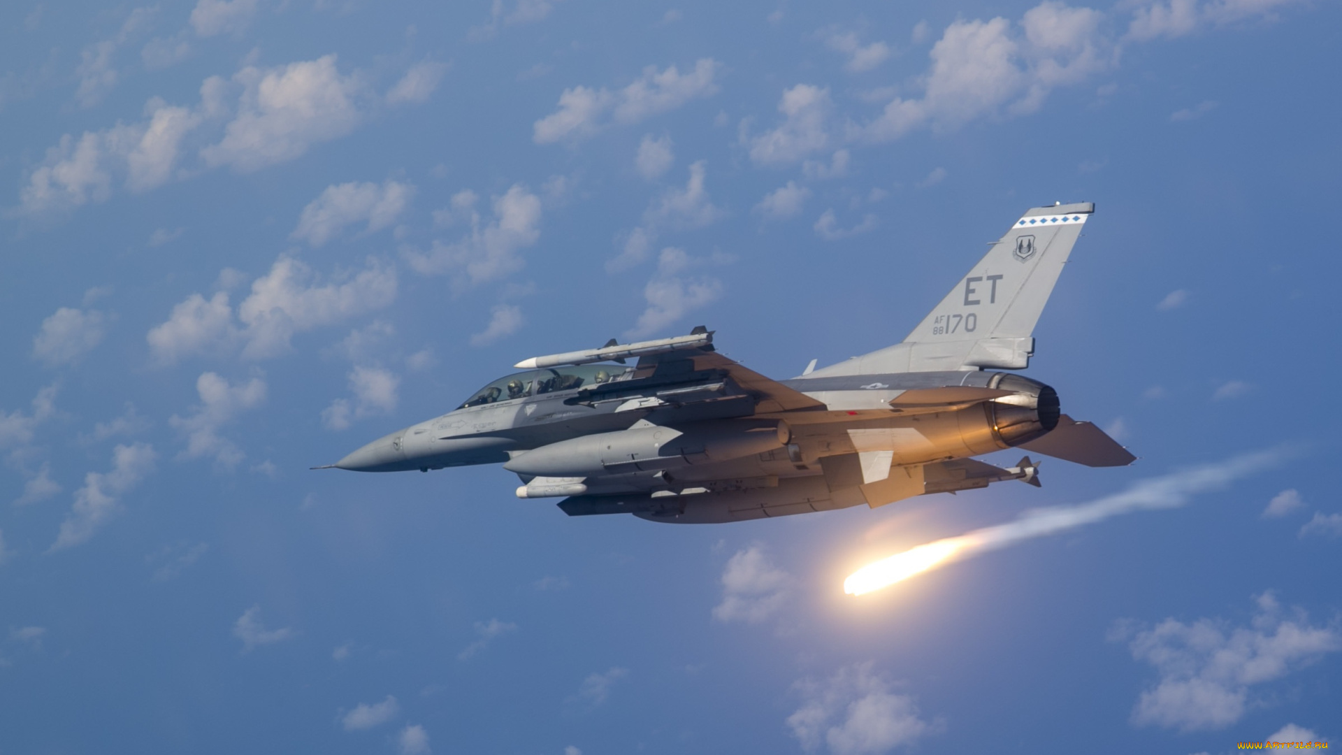 авиация, боевые, самолёты, f-16