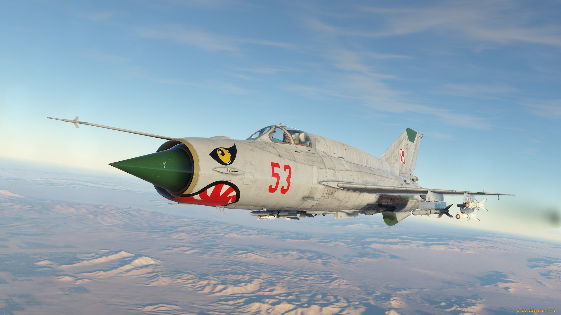 авиация, боевые, самолёты, миг-21бис