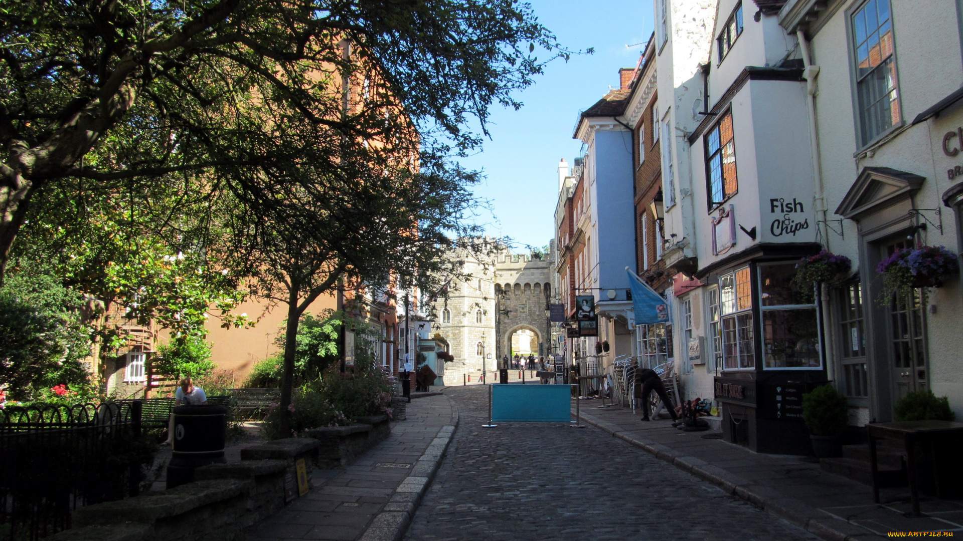 cobbled, streets, windsor, berkshire, uk, города, -, улицы, , площади, , набережные, cobbled, streets