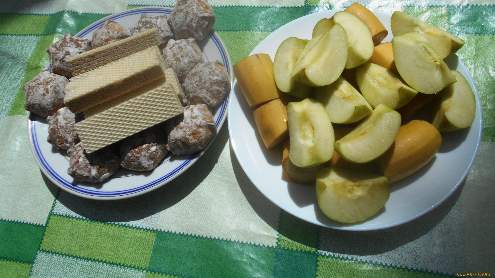 еда, пирожные, , кексы, , печенье, яблоки, пряники, бананы, вафли