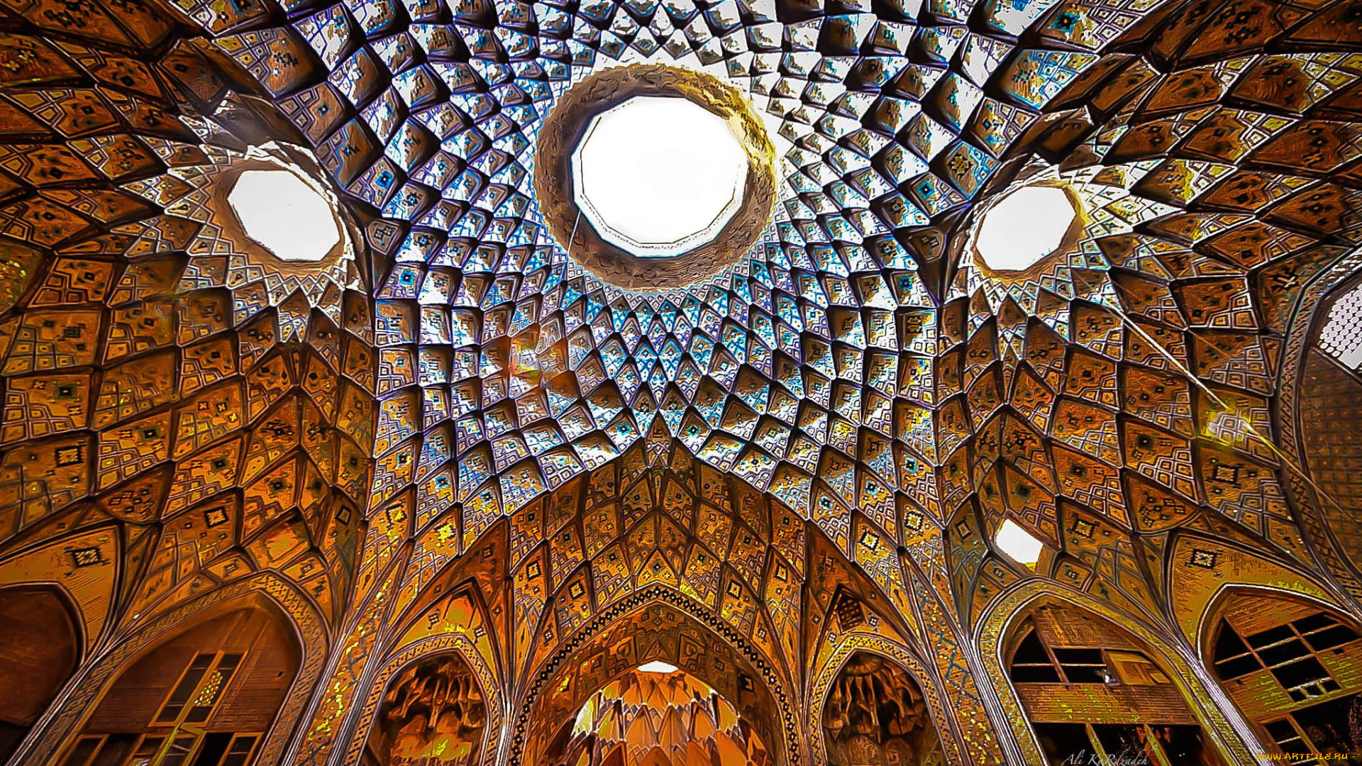 города, -, мечети, , медресе, свод, иран, мечеть, архитектура