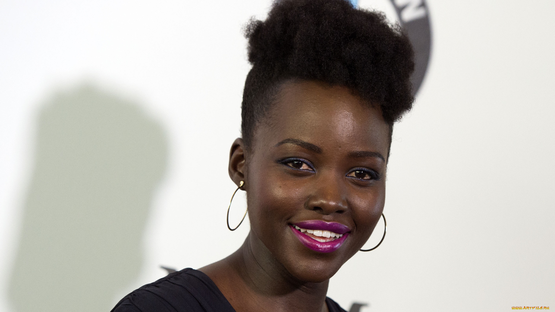 lupita, nyong`o, девушки, lupita, nyong, лицо, актриса, улыбка