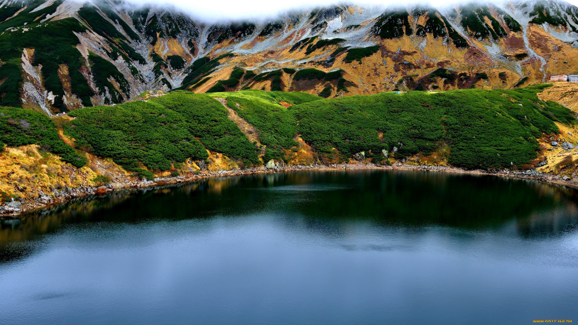 природа, реки, озера, озеро, горы