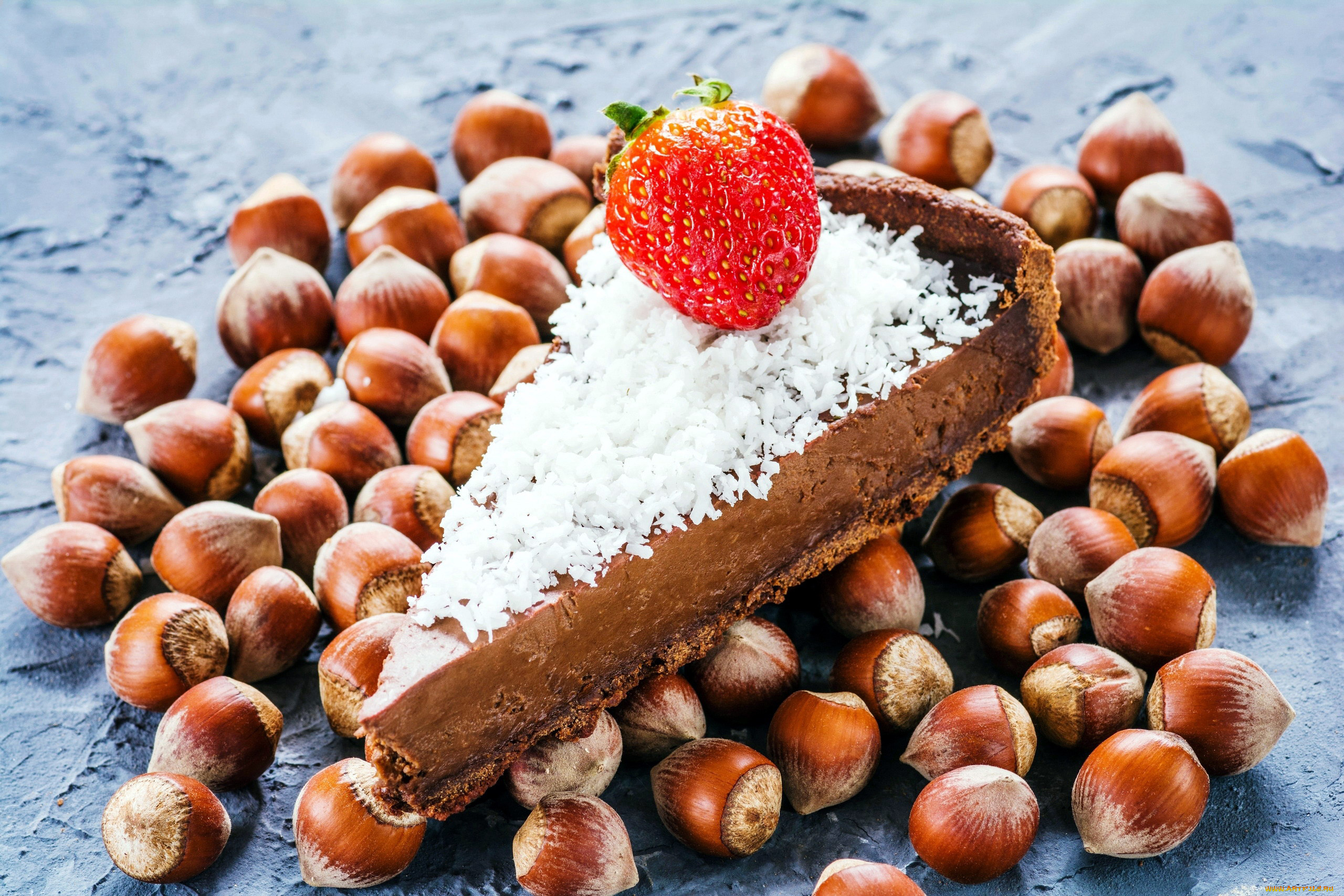 еда, пирожные, , кексы, , печенье, пирожное, орехи