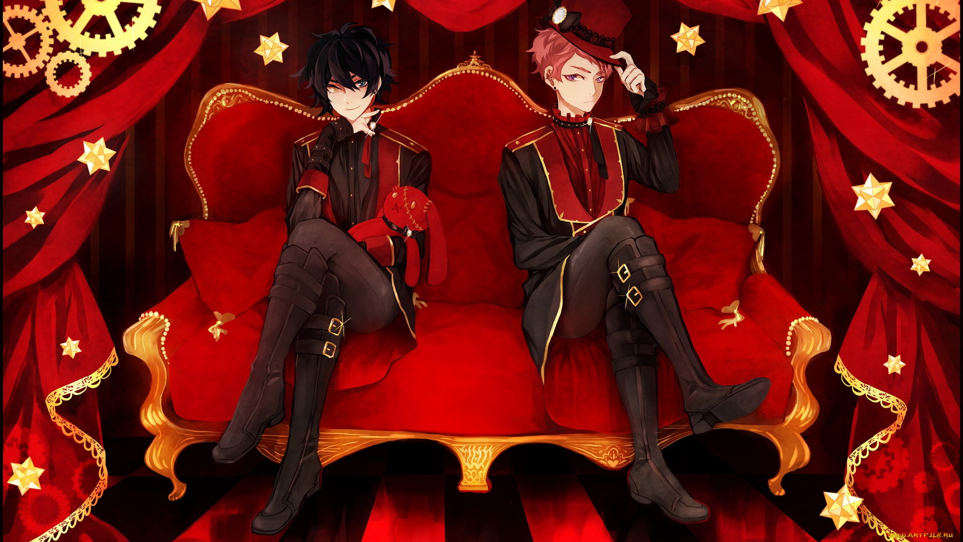 аниме, ensemble, stars, ensemble, stars