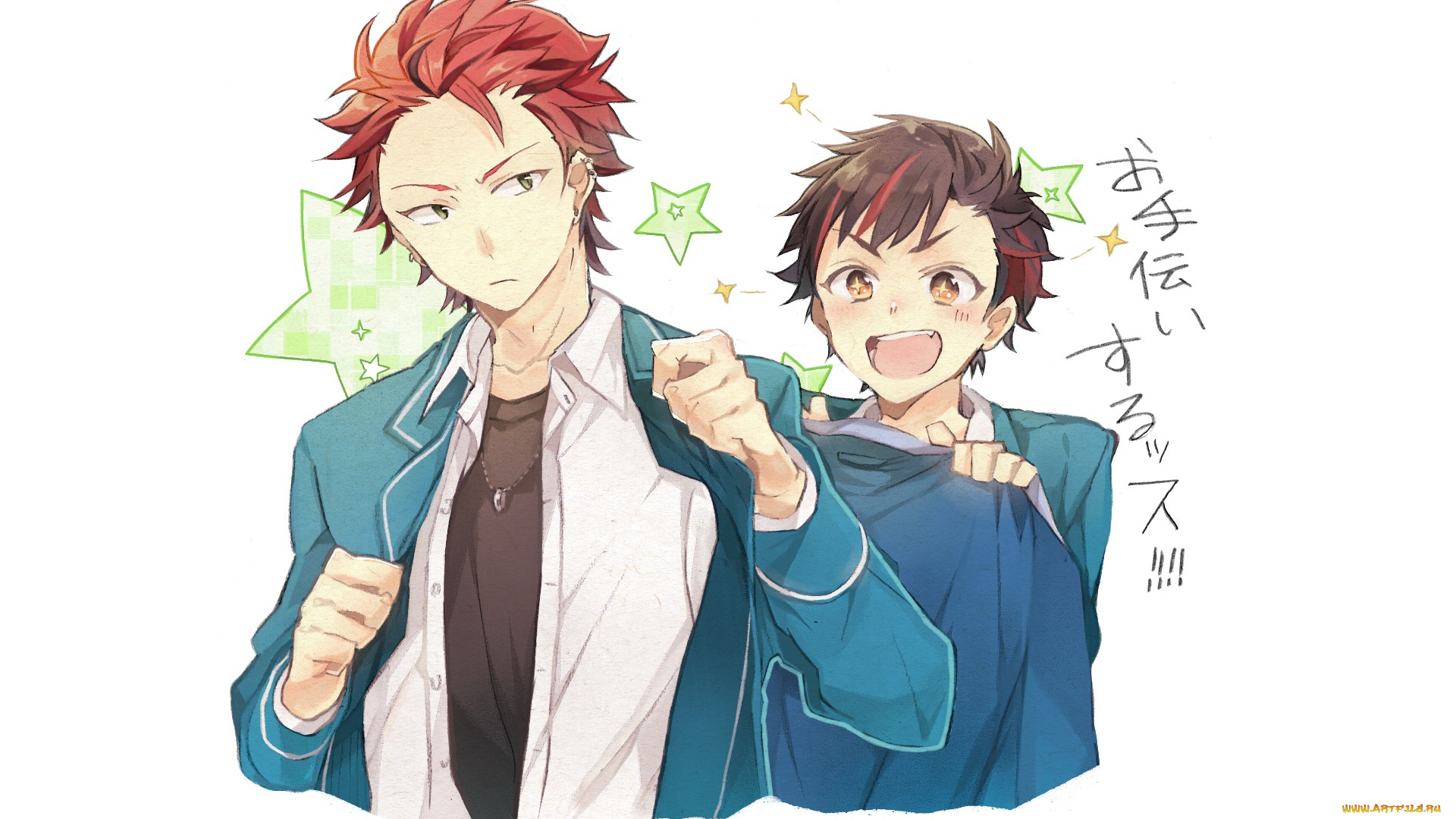 аниме, ensemble, stars, ensemble, stars