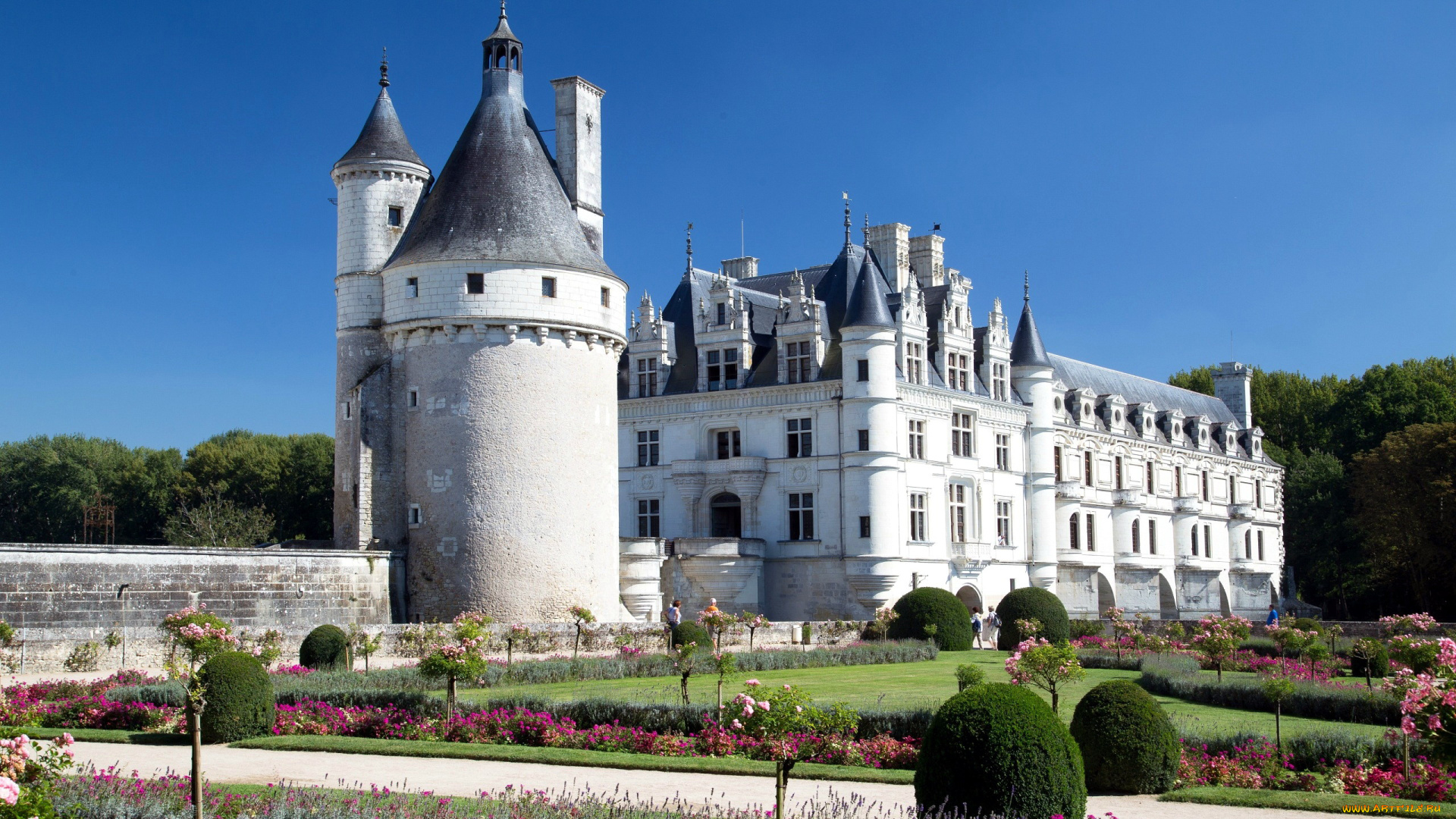 chateau, de, chenonceau, города, замок, шенонсо, , франция, chateau, de, chenonceau