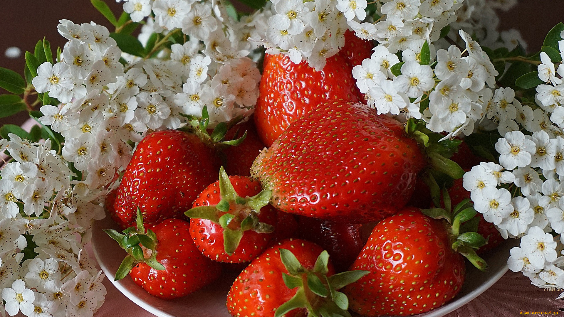 еда, клубника, , земляника