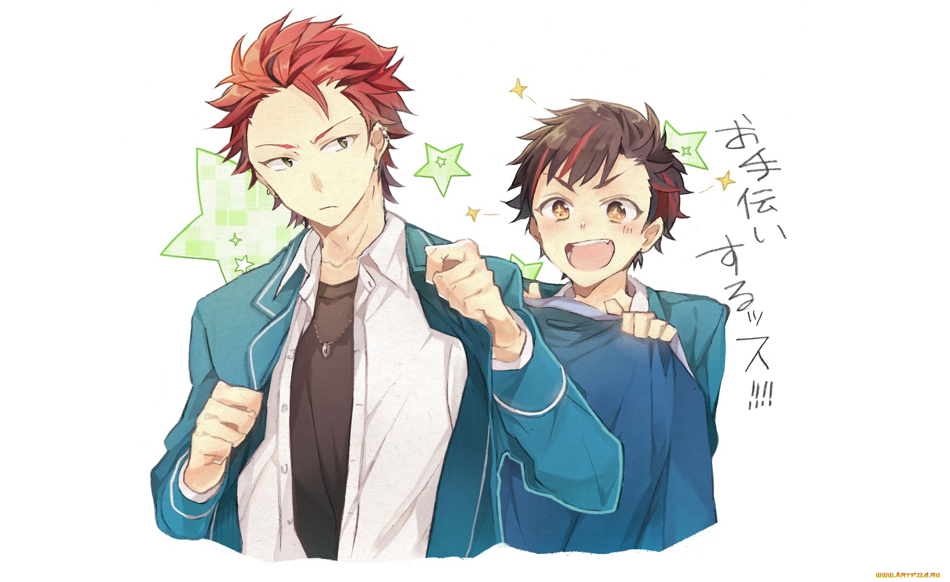 аниме, ensemble, stars, ensemble, stars