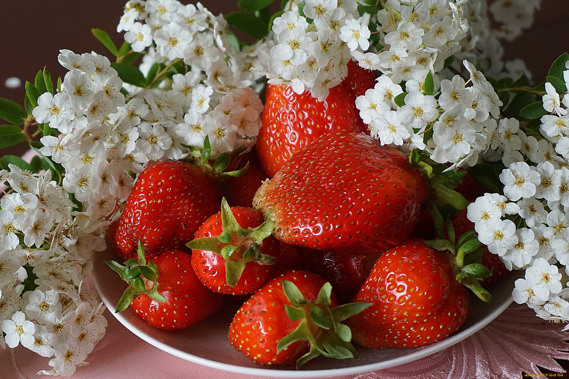 еда, клубника, , земляника