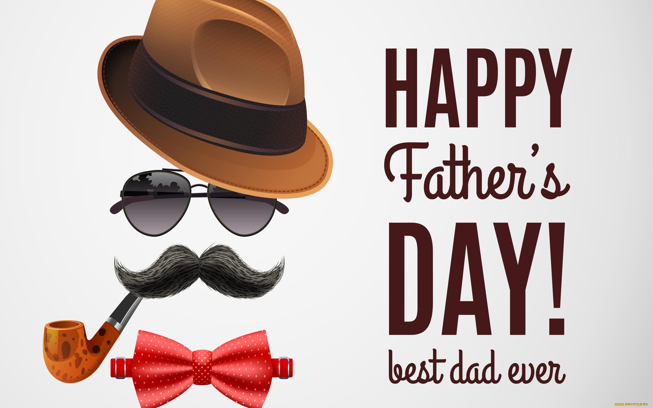 праздничные, день, отца, надпись