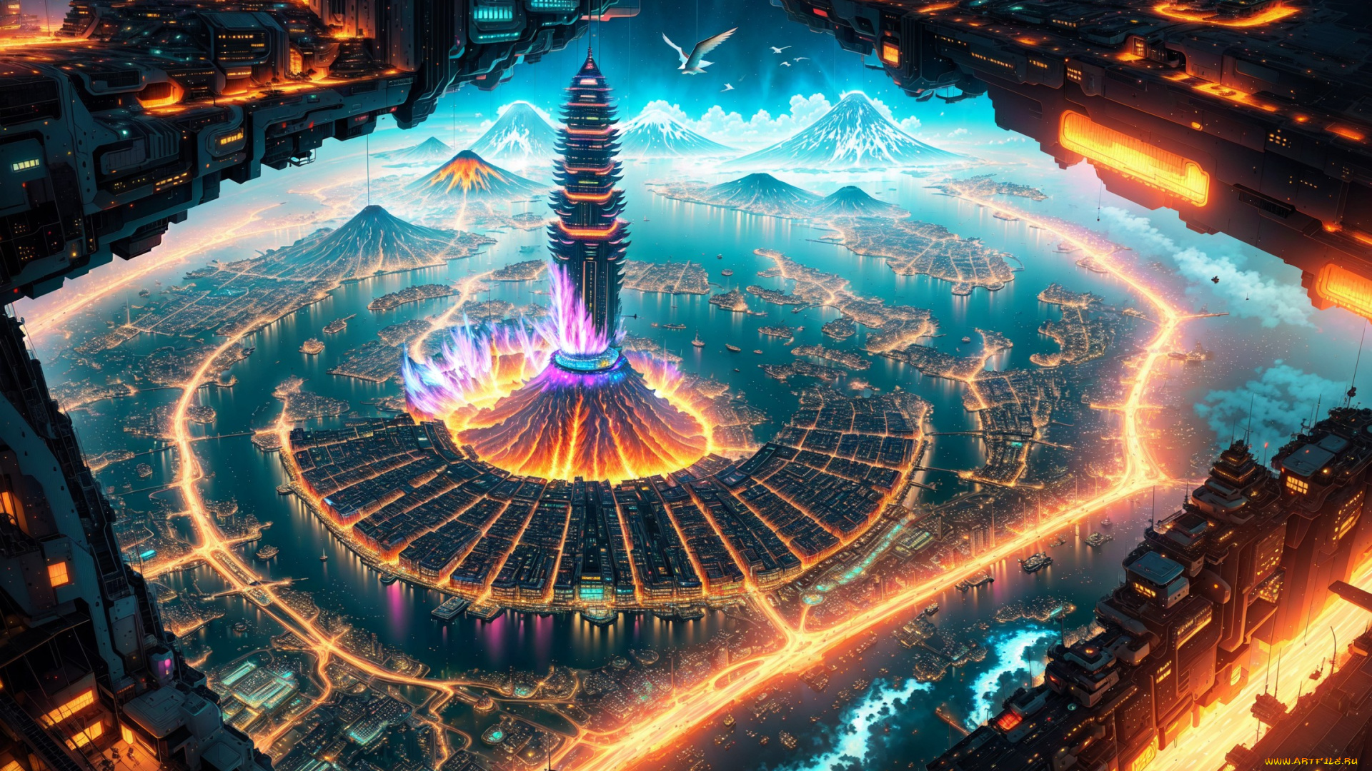 аниме, ангелы, , демоны, нейросети, графика, нейроарт, ai, art, нейронные, сети, рисунки, нейро, искусство