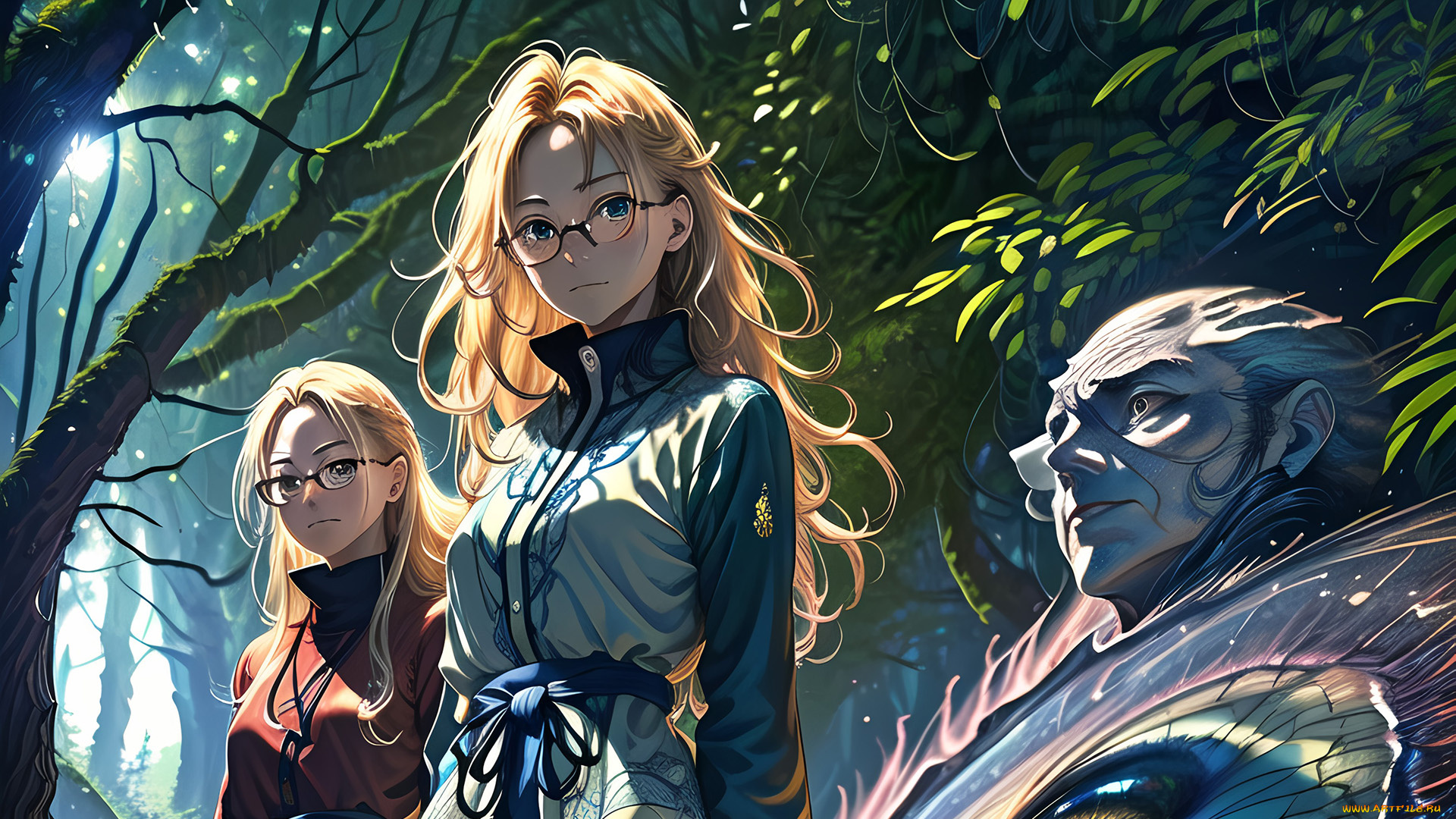 аниме, пейзажи, , природа, нейросети, графика, нейроарт, ai, art, нейронные, сети, рисунки, нейро, искусство