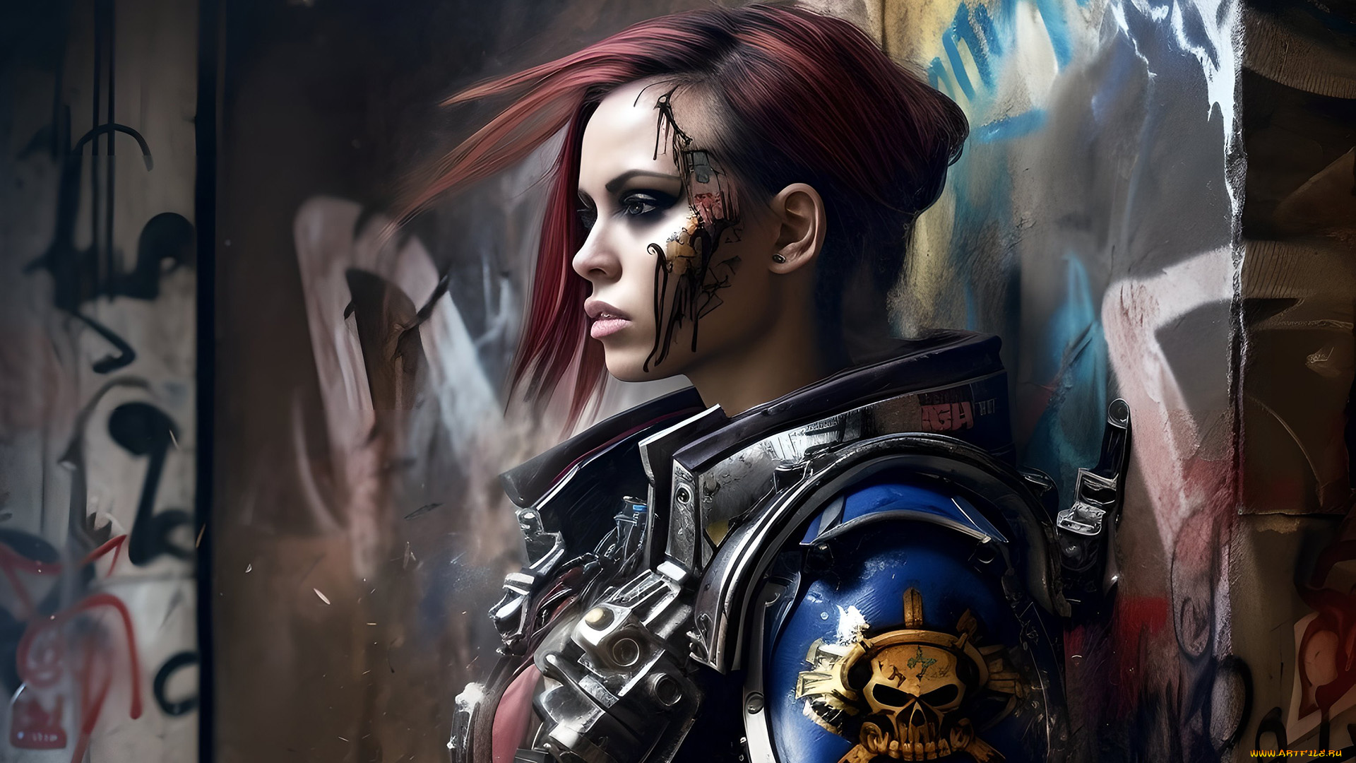 фэнтези, девушки, нейросети, графика, нейроарт, ai, art, нейронные, сети, рисунки, нейро, искусство, девушка, воин