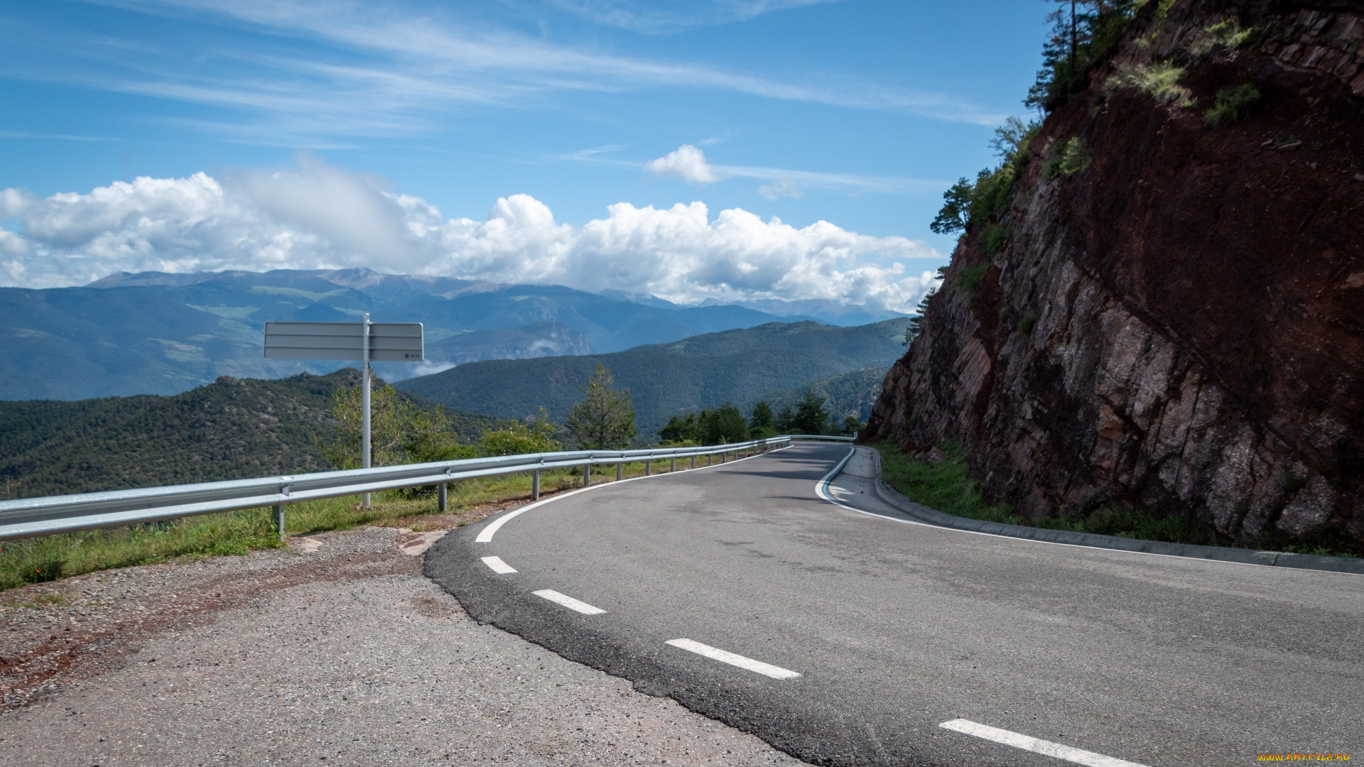 spanish, pyrenees, природа, дороги, spanish, pyrenees