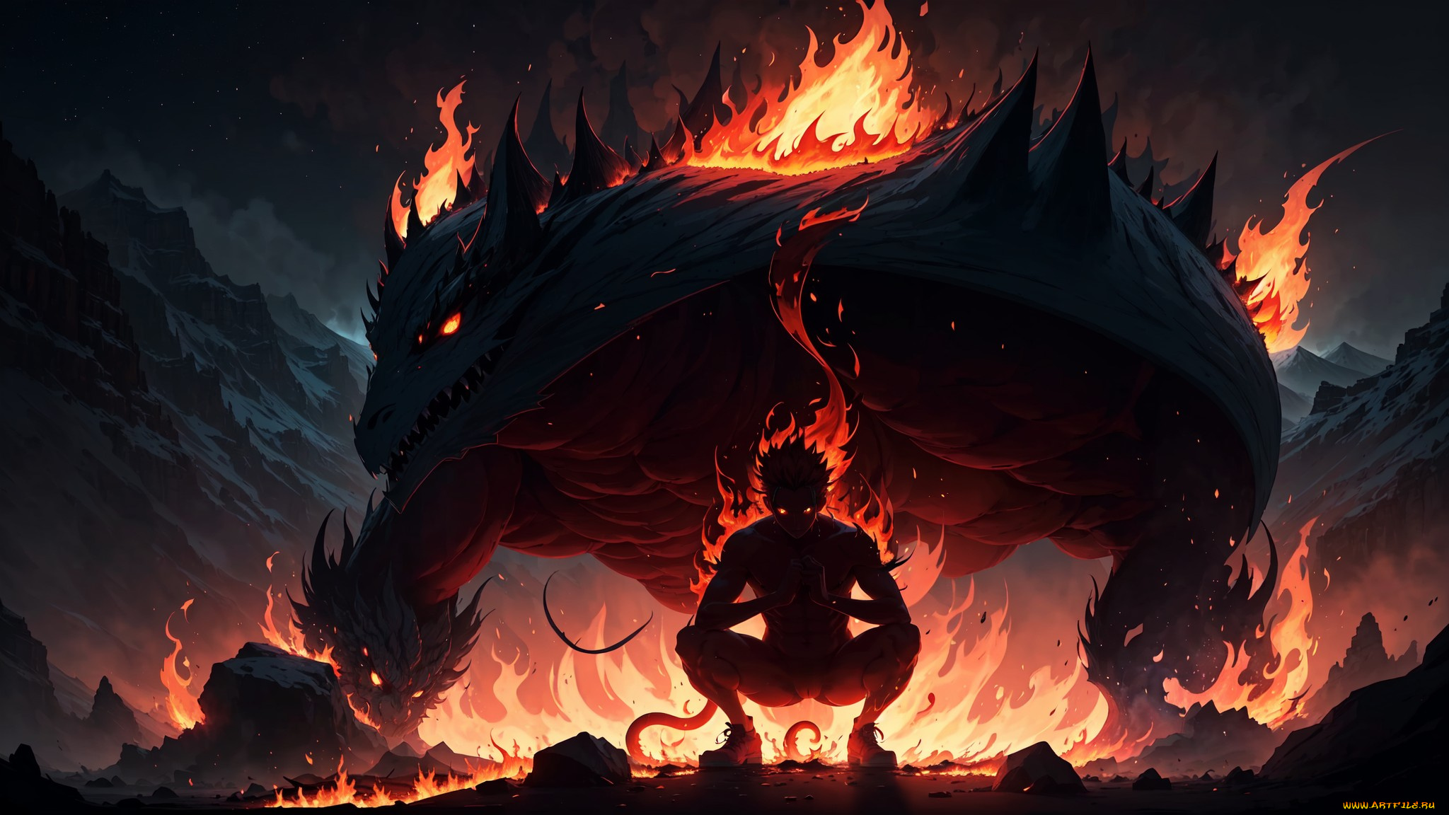 аниме, ангелы, , демоны, нейросети, графика, нейроарт, ai, art, нейронные, сети, рисунки, нейро, искусство