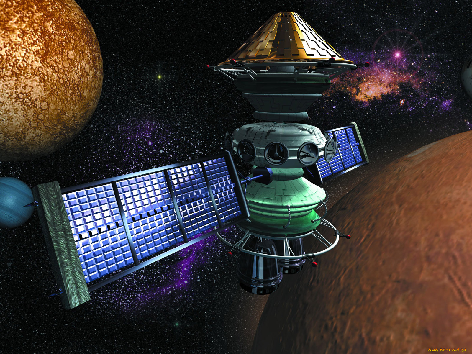 космос, космические, корабли, станции