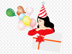 Картинка праздничные векторная графика новый год