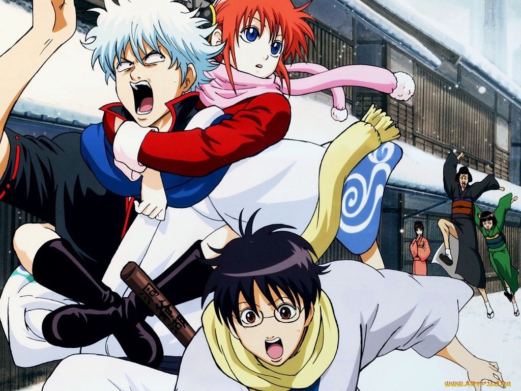 аниме, gintama