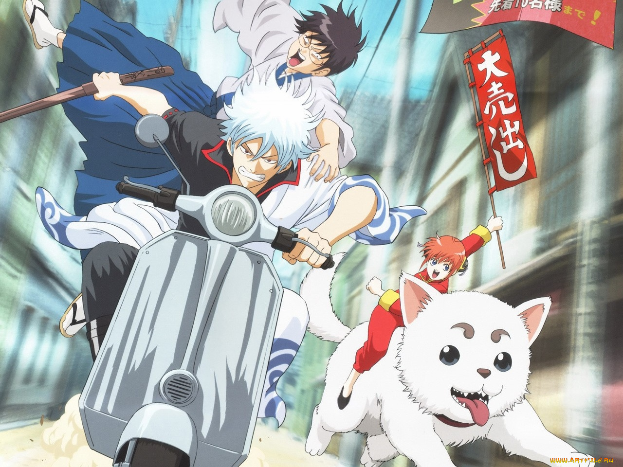аниме, gintama