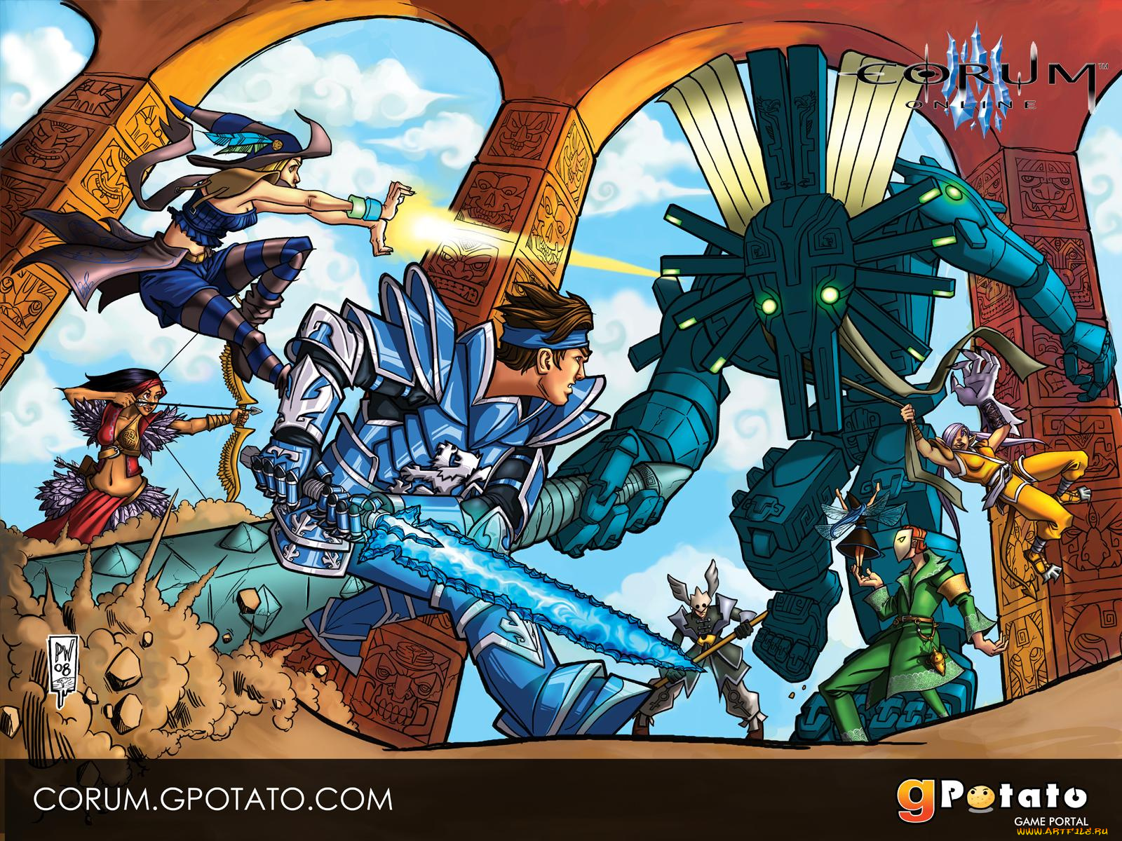 corum, online, видео, игры