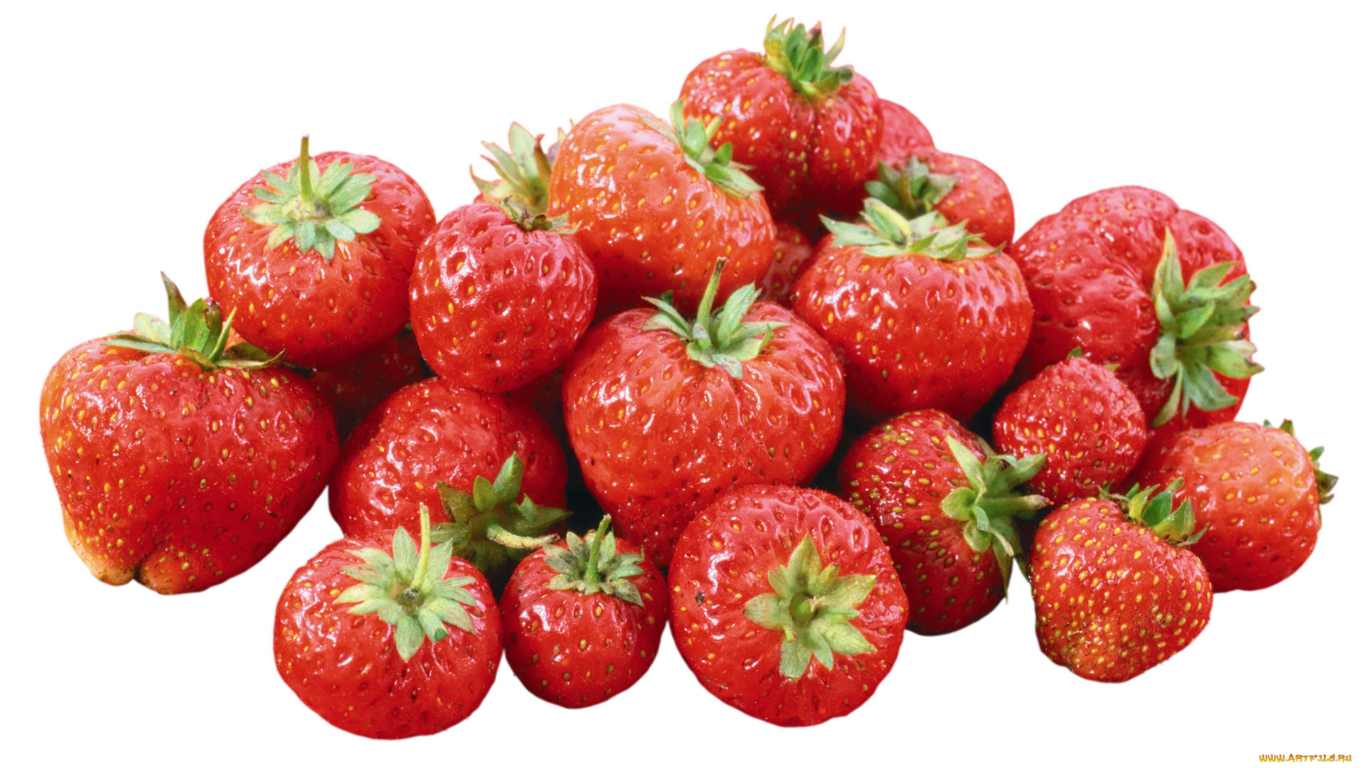 еда, клубника, земляника