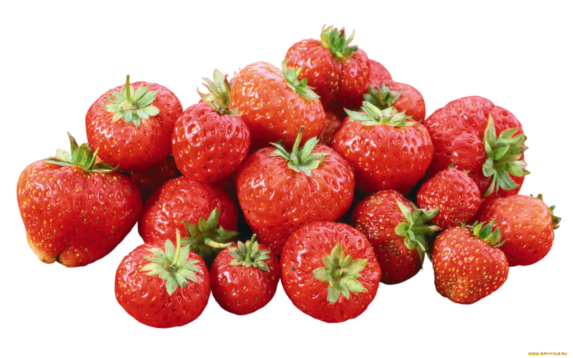 еда, клубника, земляника