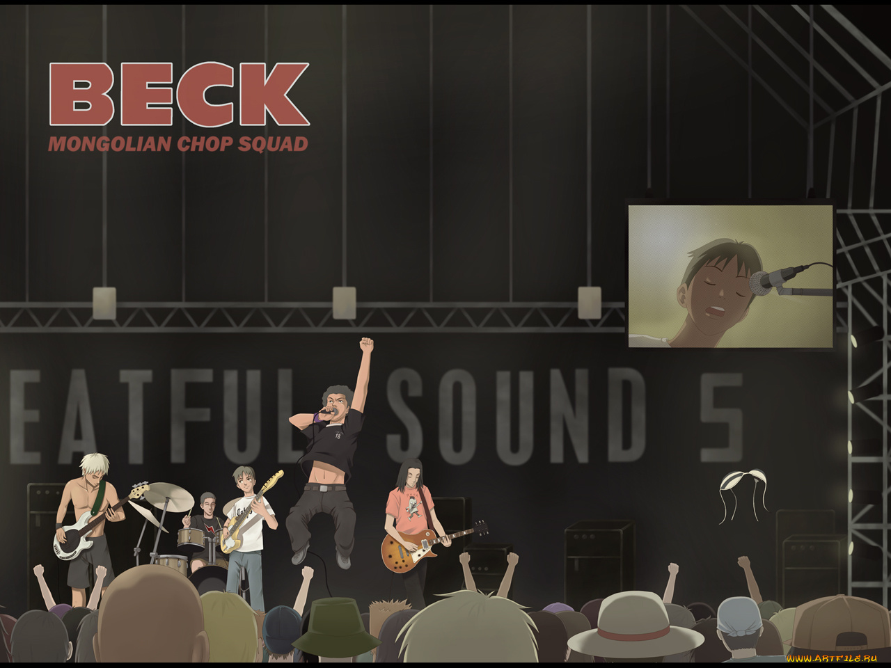аниме, beck
