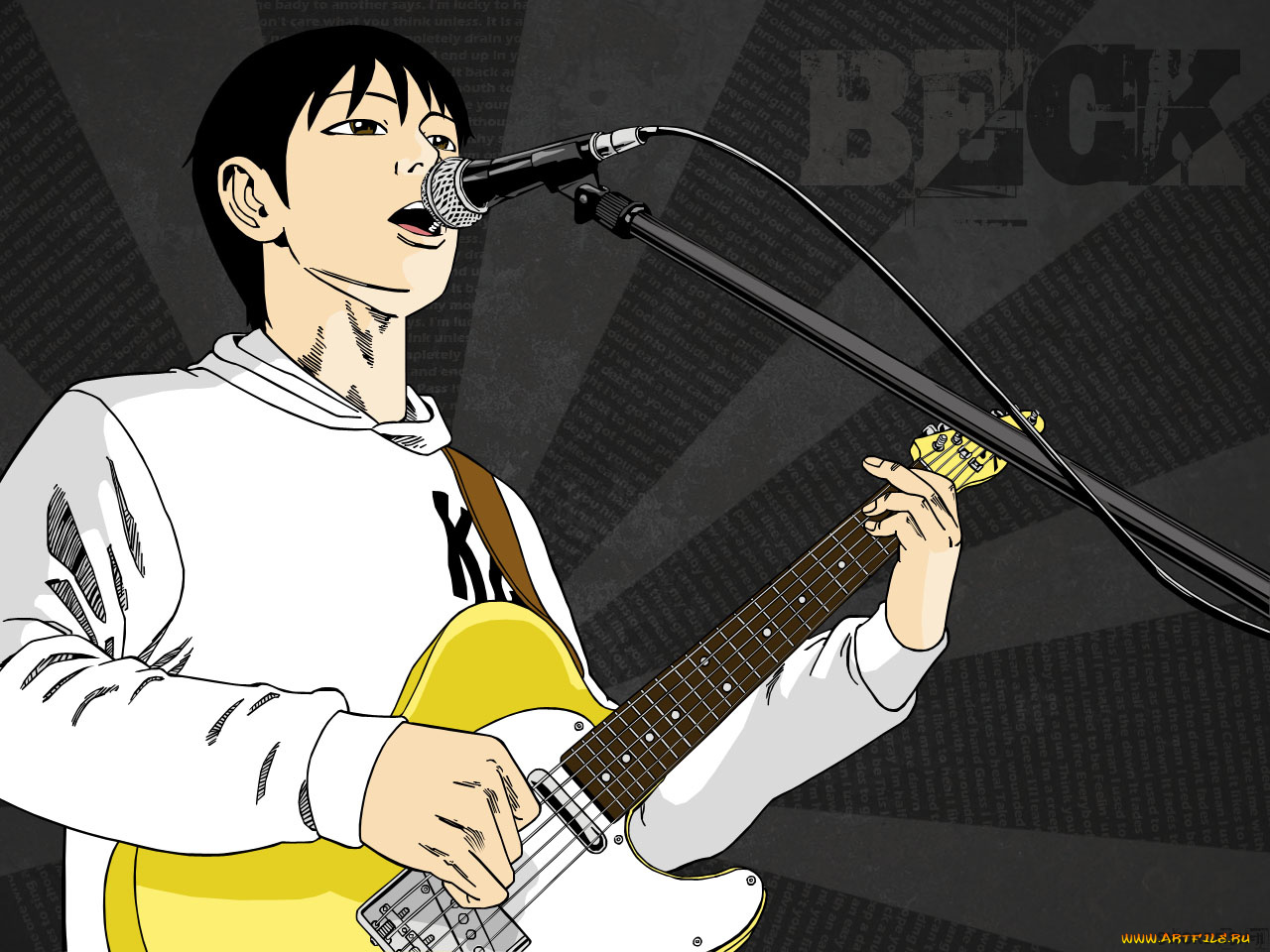 аниме, beck