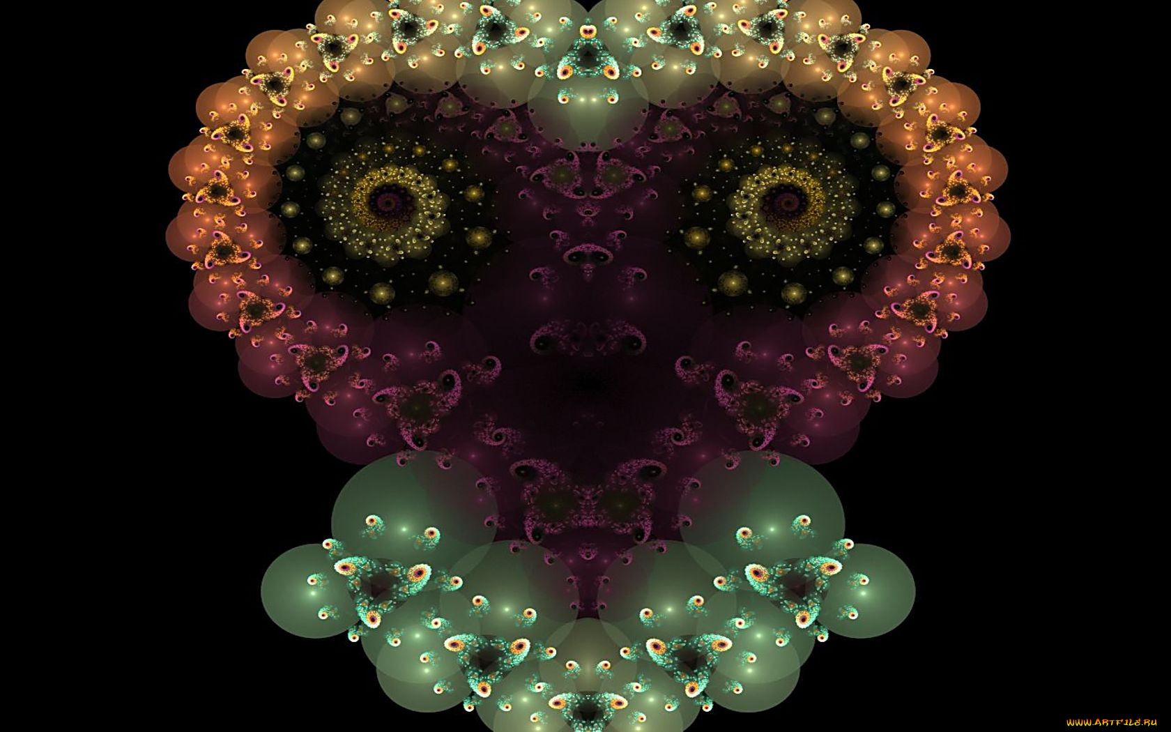 3д, графика, fractal, фракталы