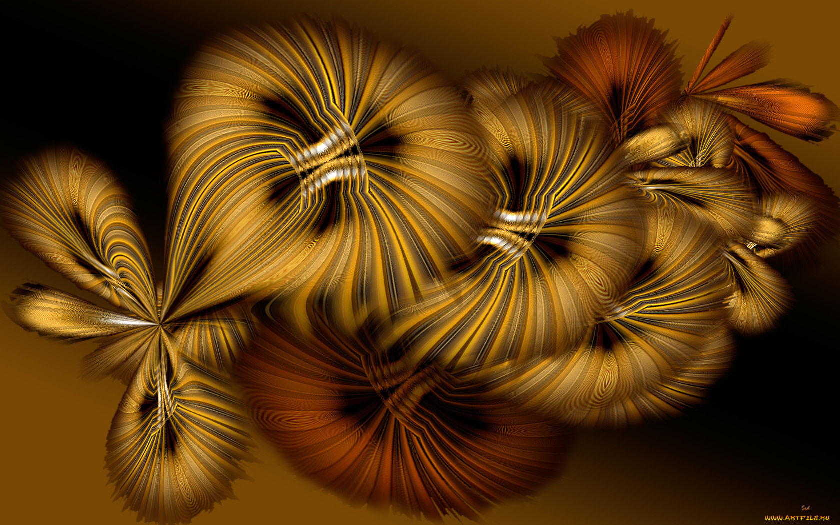 3д, графика, fractal, фракталы